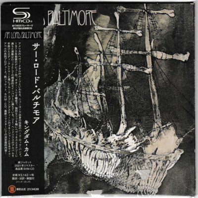Sir Lord Baltimore  - Kingdom Come CD - NEW JAPANESE IMPORT w/ OBI Strip SHM-CD