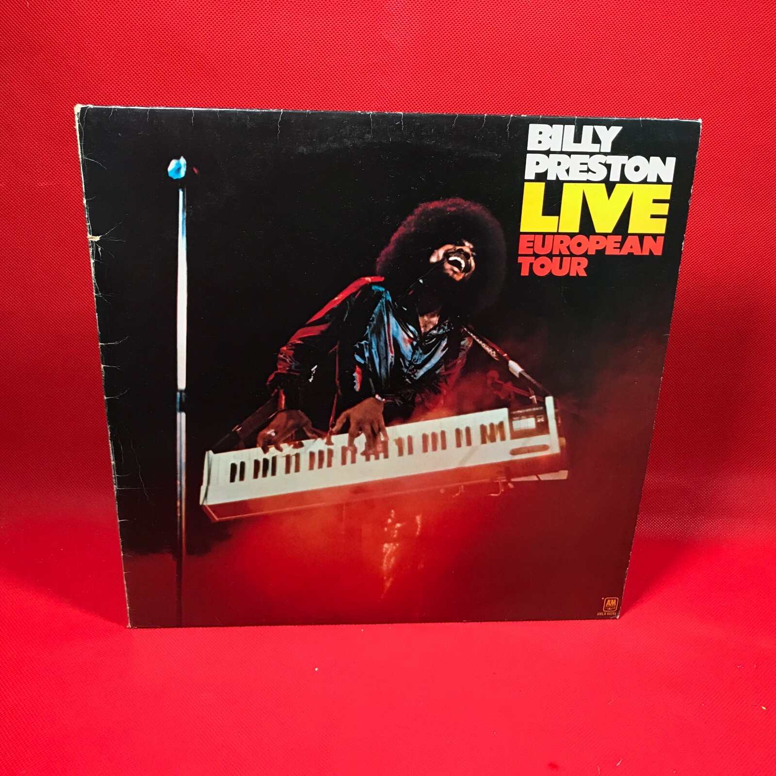 BILLY PRESTON Live European Tour 1974 UK vinyl LP + INNER Day Tripper in concert