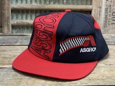 Vintage ASGROW Snapback Trucker Cap Hat K PRODUCTS Made In USA