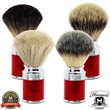 Image of Men's Badger/ Synthetic Hair Bristles Shaving Brush for Barber Beard Wet Shave