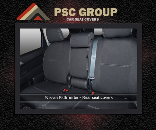 SEAT COVERS Fit Nissan Pathfinder FRONT(FB)+2nd Row WATERPROOF PREMIUM NEOPRENE - Picture 5 of 8