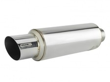 Skunk2 Universal Stainless Steel Muffler 2.25" Inlet x 4.00" Outlet 415-99-1470