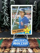 1985 Topps Baseball Ryne Sandberg Cubs All-Star 713