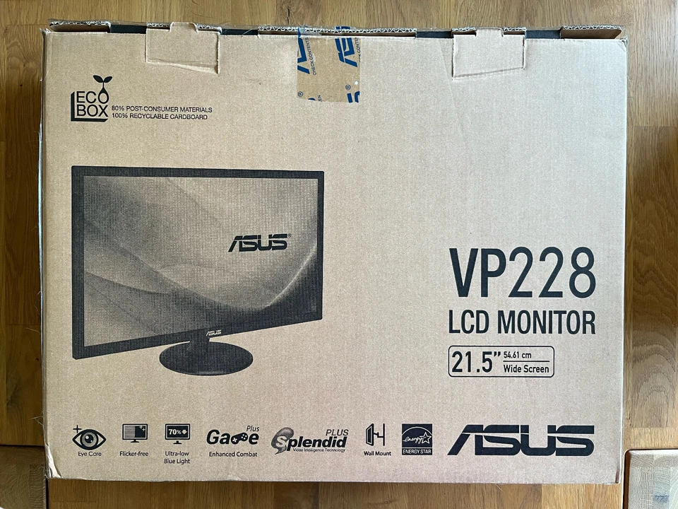 ASUS VP228TE Gaming Monitor - 54,61cm (21,5") FHD (1920x1080) - Bild 3 von 3