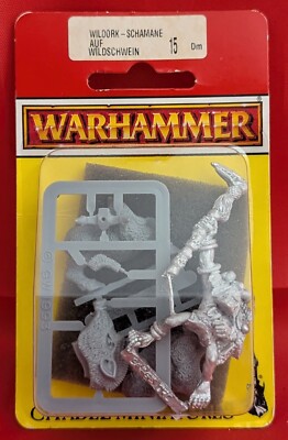 Citadel Miniatures - Warhammer - 090299 Wildork - Schamane auf Wildschwein (MiB)