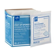 Sterile Post-Op Gauze Sponge, 4" x 4", Box