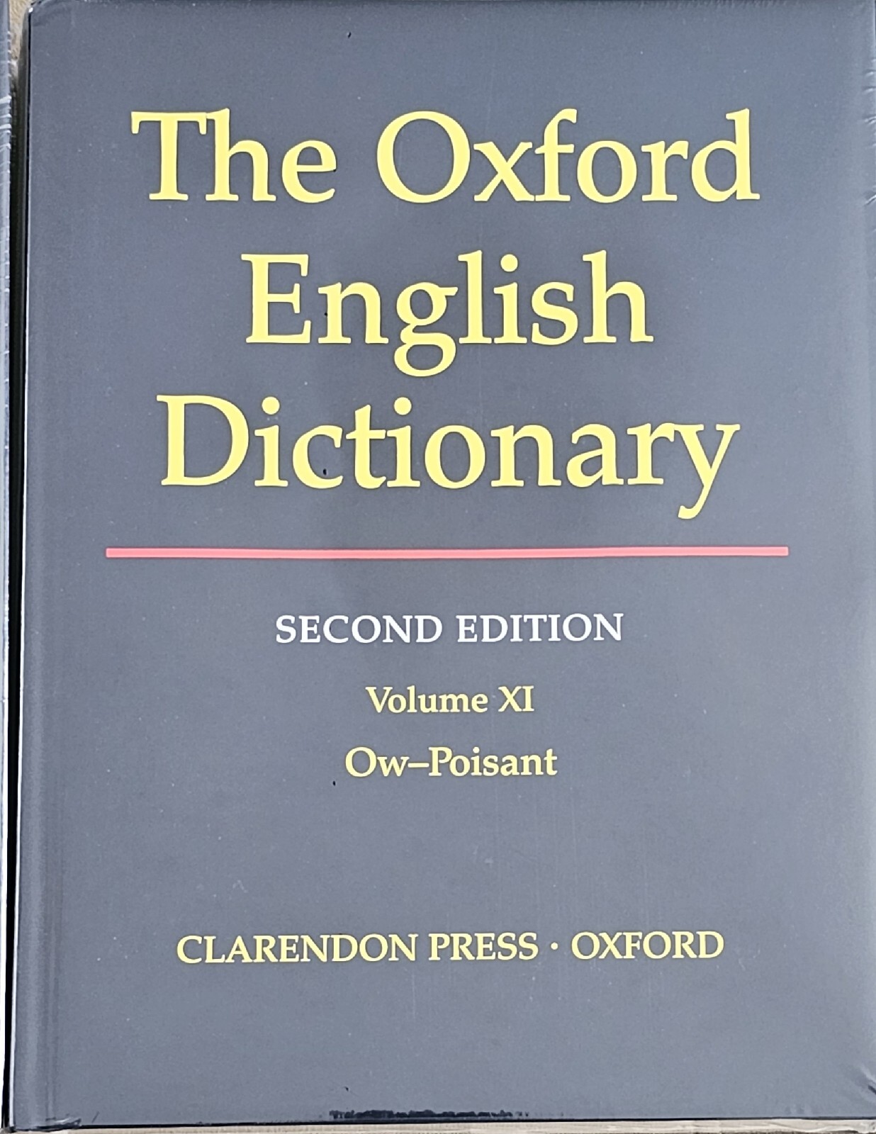 The Oxford English Dictionary 20 Volume Set by Edmund Weiner (1989, Hardcover, Revised edition