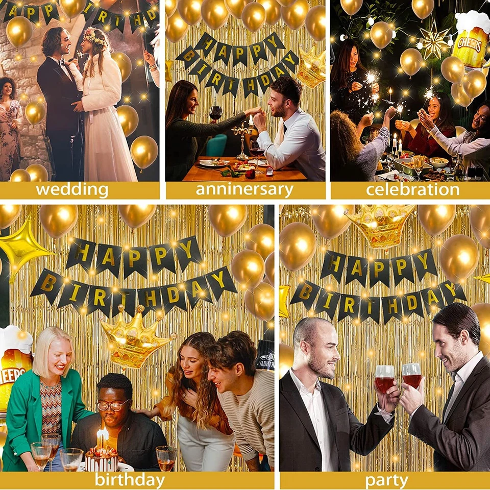 2M-3M Lámina Flecos Oropel Brillante Cortina Puerta Boda Cumpleaños Fiesta DECORACIONES Foto 4 de 4