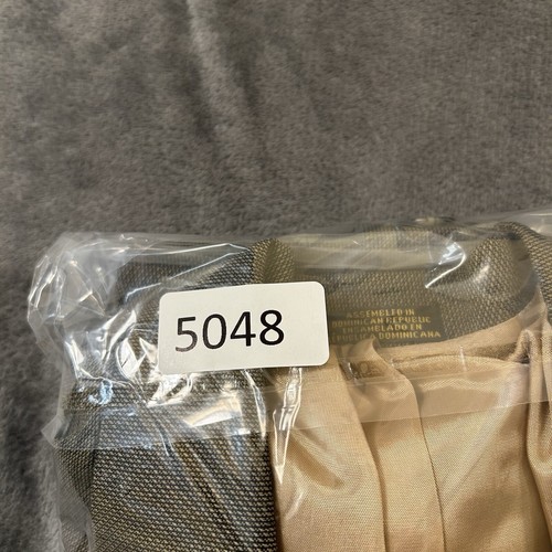 J. Ferrar Blazer Jacket Mens 42R Brown Sport Coat Formal Polyester Wool Outdoor - Picture 14 of 14