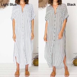 short sleeve kaftan dress