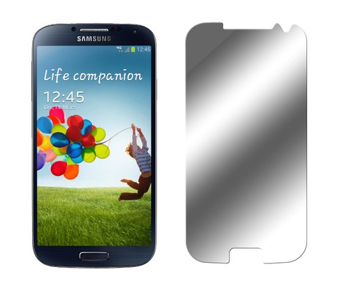 4 x Samsung Galaxy S4 Klar + Matt + Spiegel + Blickschutz Displayschutz Folie - Picture 3 of 4
