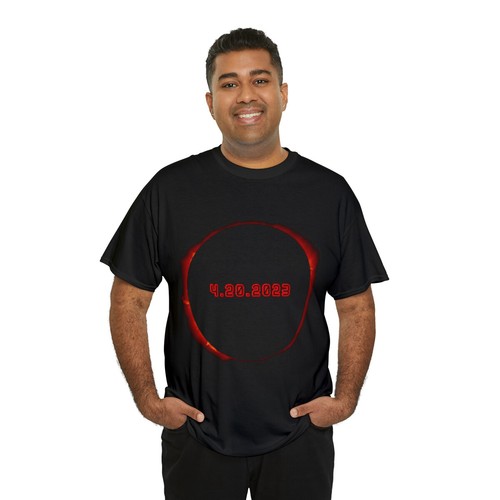 Total Solar Eclipse April 20 2024 Totality Graphic Tee Shirt, S-5XL - 第 9/49 張圖片