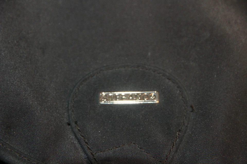 Stefano Damen Rucksack Nylon schwarz - gebraucht - Bild 4 von 4