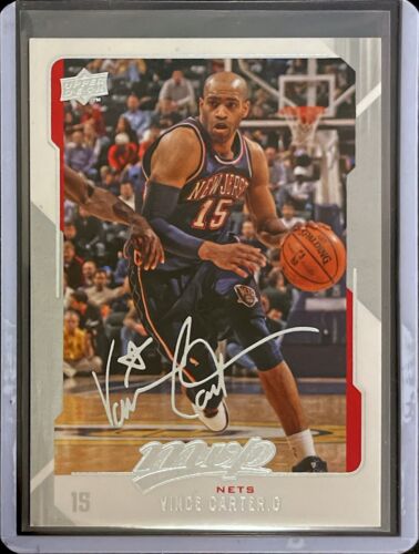 Vince Carter - 2008-09 Upper Deck MVP - Silver Signature #96