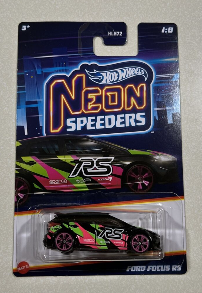 Hot Wheels Neon Speeders ミニカーセット 23台 NEW 2023 Hot Wheels Neon Speeders Ford Focus RS 1/8 VHTF | eBay