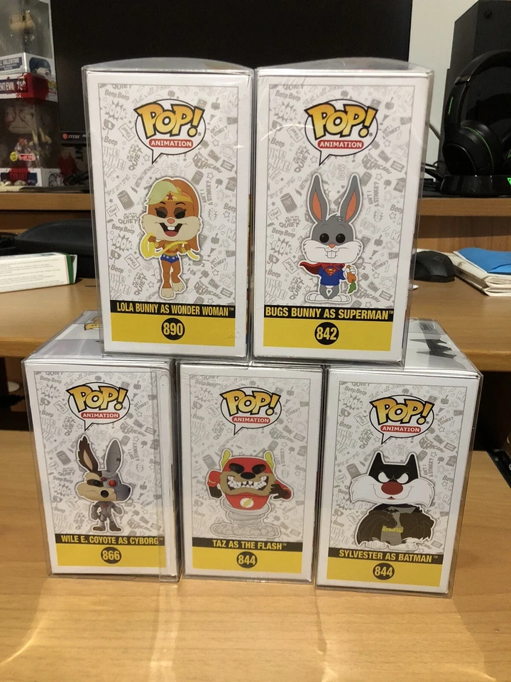 Funko Pop Animation - Looney Tunes Dc Heroes bundle set - FYE Limited Edition - Imagen 4 de 4