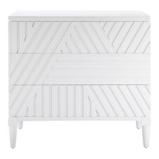 Uttermost Colby White Drawer Chest - 25382