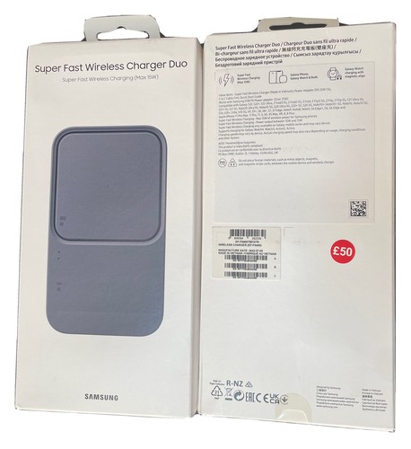 Samsung EP-P5400 Super Fast Wireless Charger Duo 15W - Picture 2 of 4