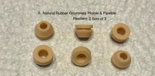 THORENS TD MK2 MKII TD121 124 134 135 184 224 225 NATURAL RUBBER MOTOR GROMMETS