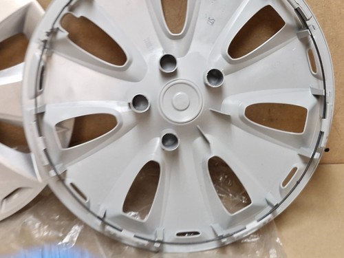 X2 Ford Wheel Trim Hub Cap Cover 16" Silver Single 2007-on 1683454 Genuine - Picture 14 of 15