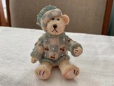 Polar Bear Small Figure Figurine With Winter Sweater