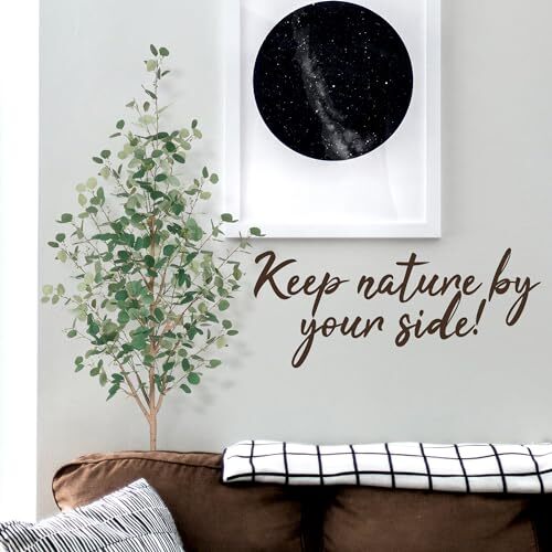 Artificial Trees Indoor 7FT, Extra Tall Faux Plant, Artificial Silk