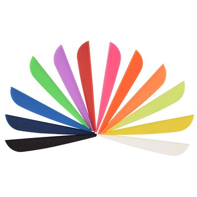 60 Pezzi Palette Per Frecce In TPU – 3 Pollici – Per Frecce Fai Da Te - 2