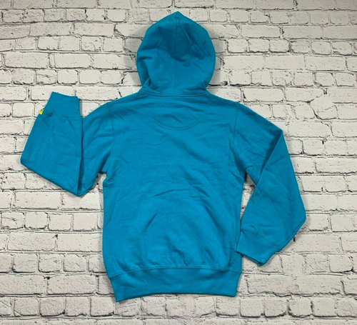 NEW American Crown Hoodie Size L Blue "Jersey Shore" Graphic Print Full Zip - Picture 3 of 10