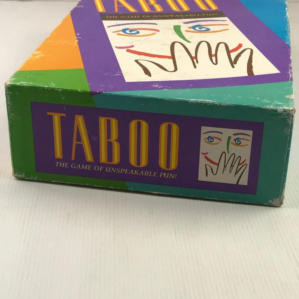 Taboo Vintage Game 1990 Milton bradley - Image 4 of 4