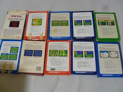 BOXED INTELLIVISION GAME LOT ADVANCED DUNGEONS & DRAGONS DONKEY KONG BURGERTIME - Picture 4 of 4
