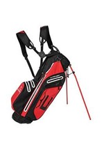 Cobra Ultradry Pro Stand Golf Bag Men's 5 Splits 90947902 Black High Risk Red