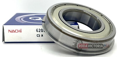 6209 Z NR NACHI Bearing C3 Snap Ring Japan 45x85x19 Ball Bearings 6209ZNR