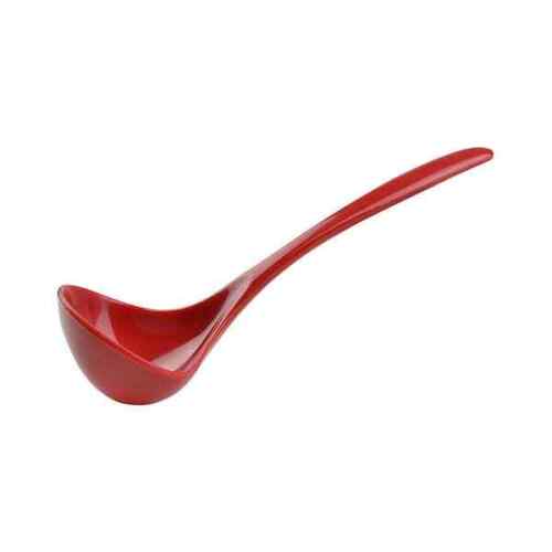 (Set of 6) Red Melamine Mini Utensils Cooking Set Nonstick Cookware Kitchen Tool - Picture 2 of 8
