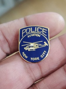 NYPD Aviation New York City Police Aviation Helicopter Pin