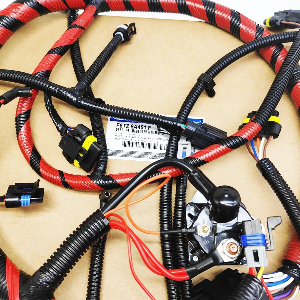 Engine Wiring Harness Assy F6TZ9A451F For 94-96 Ford F250 F350 F-SuperDuty 7.3L - Image 3 of 4