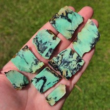 SNOWVILLE VARISCITE SLABS UTAH USA 61.6 GRAMS