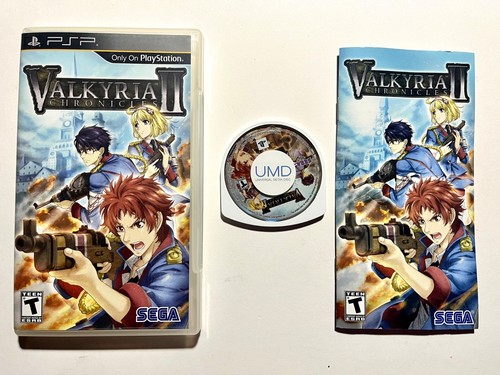 Valkyria Chronicles 2 II (PlayStation Portable PSP) Works CIB Complete🔥Nice!