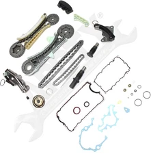 APDTY 172776 Timing Chain Kit w/ Engine Conversion Gasket Set