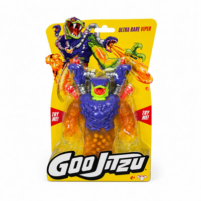 Goo Jit Zu Ultra Rare Viper Action Figur Stretchy Squishy Toy