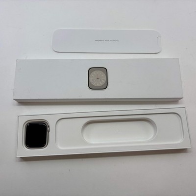 GPS Only Apple Watch Series 8 45MM Starlight Aluminum MNUP3LL/A
