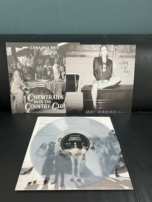 LANA DEL REY/Chemtrails over.-LP- Vinyl: M /Cover:M/CLEAR VINYL-HAND SIGNED !!!