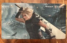 MTG Autographed Final Fantasy Playmat Ultra Pro Cloud MagicCon Las Vegas '25