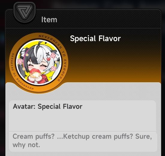 Neverness To Everness NTE Beard Papa Collab Avatar Namecard Redeem CODE ONLY