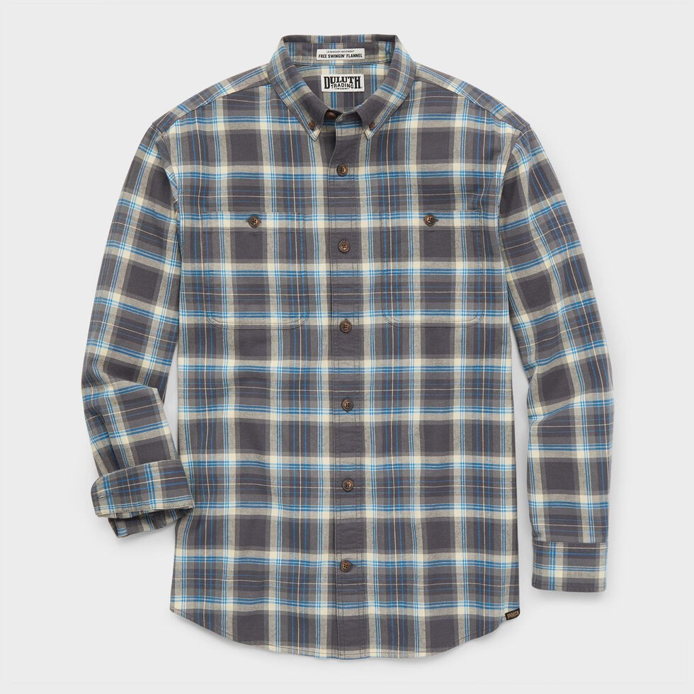 BEST PRICE! Men's Free Swingin' Flannel Relaxed Fit Shirt FREESHIPPING!!!