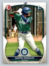 2023 Bowman #BP-28 Martin Gonzalez Prospects