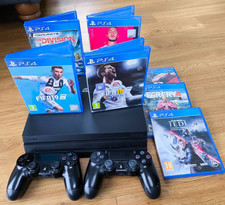 Playstation PS4 Pro 1TB Console | Six Games | Two Controllers | Storage Bag