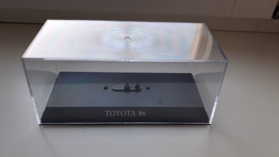 Modellauto 1:43 Displaycase, Sammlerbox, Vitrine, Toyota GT86,Leerbox,Minichamps
