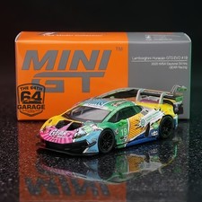 MINI GT 552 1/64 Lamborghini Huracan GT3 Comic Livery IMSA Diecast Car