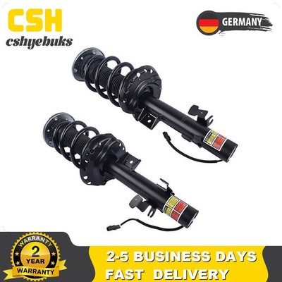 2* Front Left+Right Strut w/Electric for Range Rover Evoque L538 2011-2018