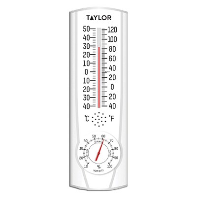 Indoor/Outdoor Thermometer/Hygrometer, 9-In. - 5537